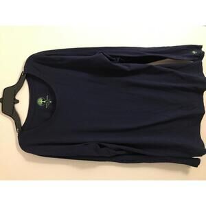 Healing Hands Women's Long Sleeve Top Navy XL